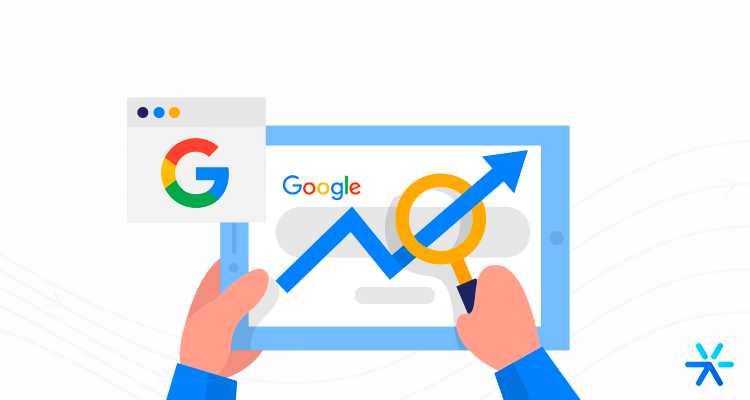 uma foto de alavancamento do google